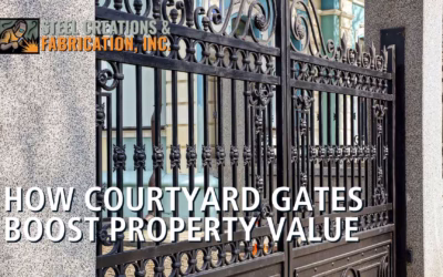 How Courtyard Gates Boost Property Value in Tucson