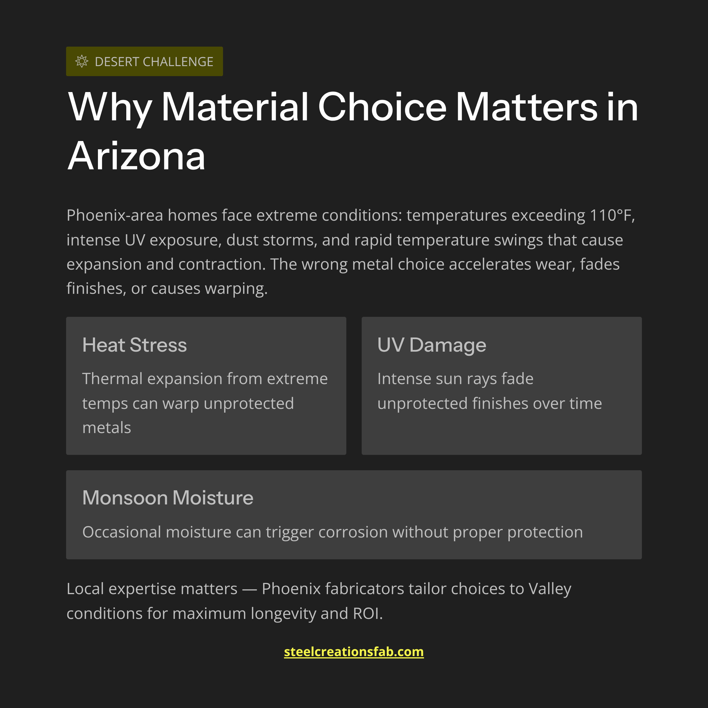 steel fabrication in Arizona