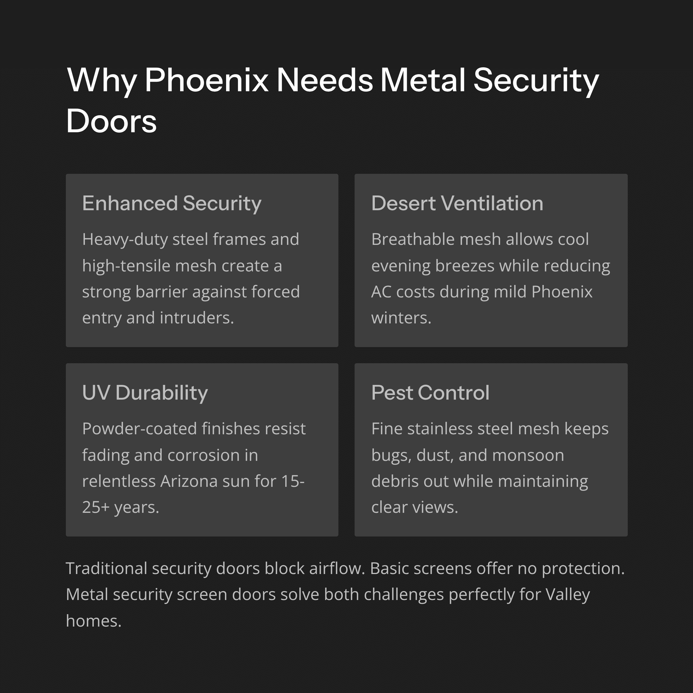 security screen doors phoenix