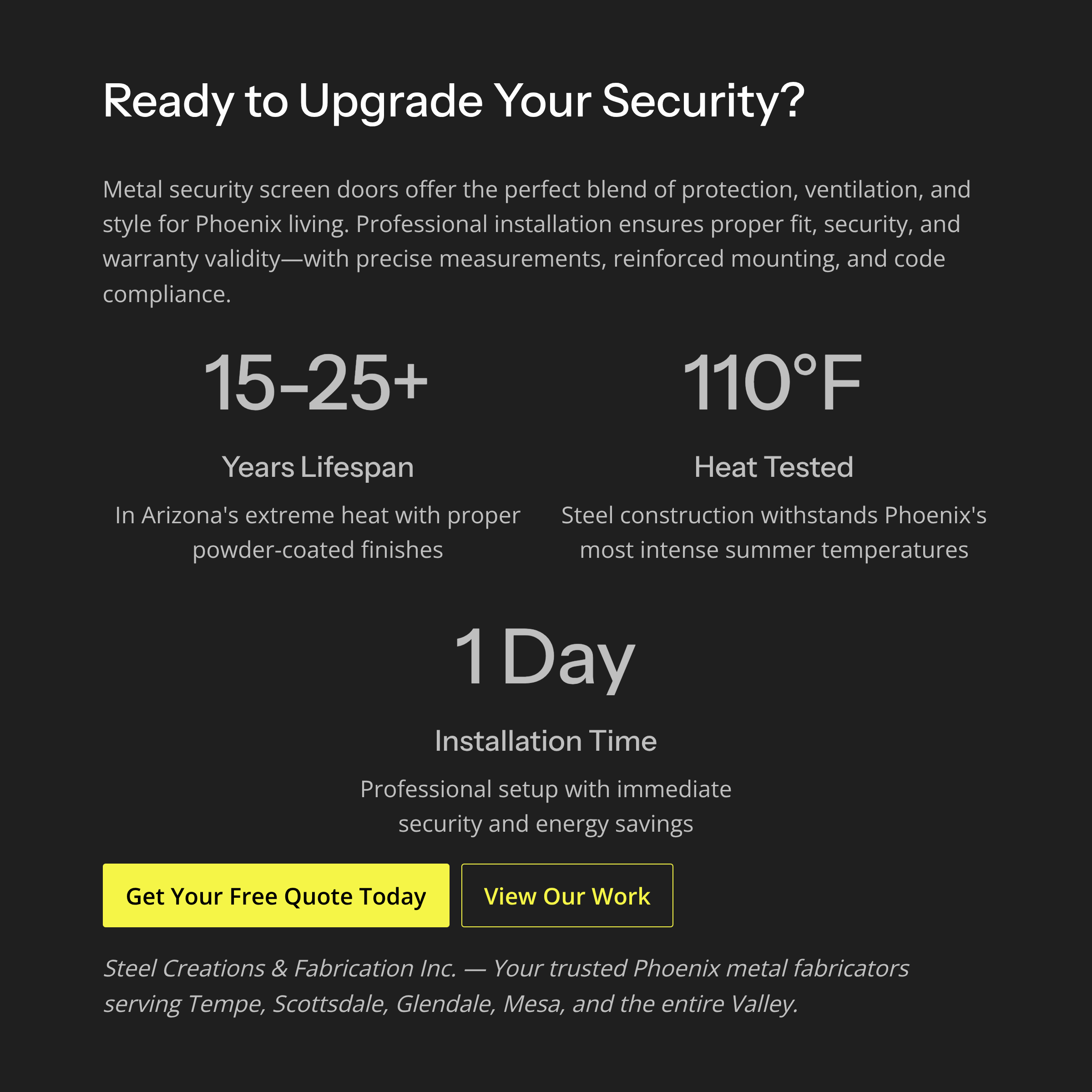 best security screen doors phoenix